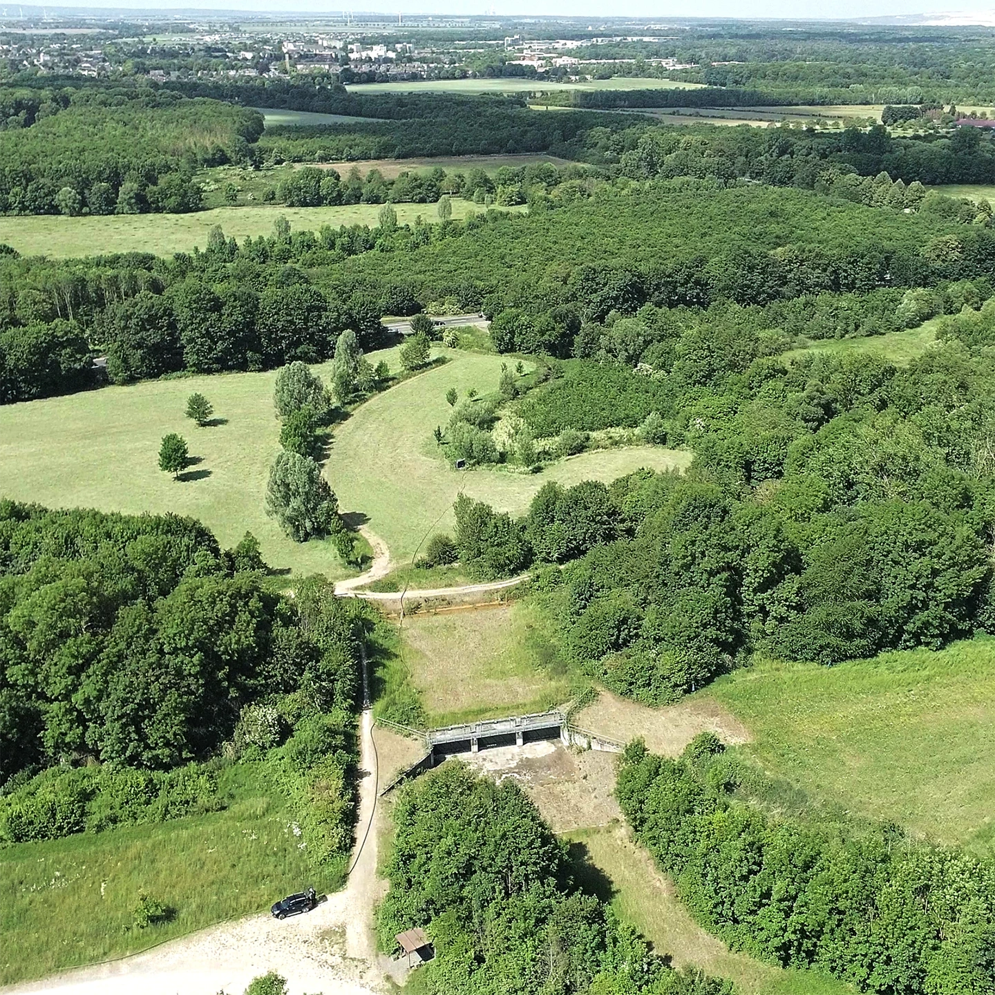 Fürstenberggraben breiter Teil