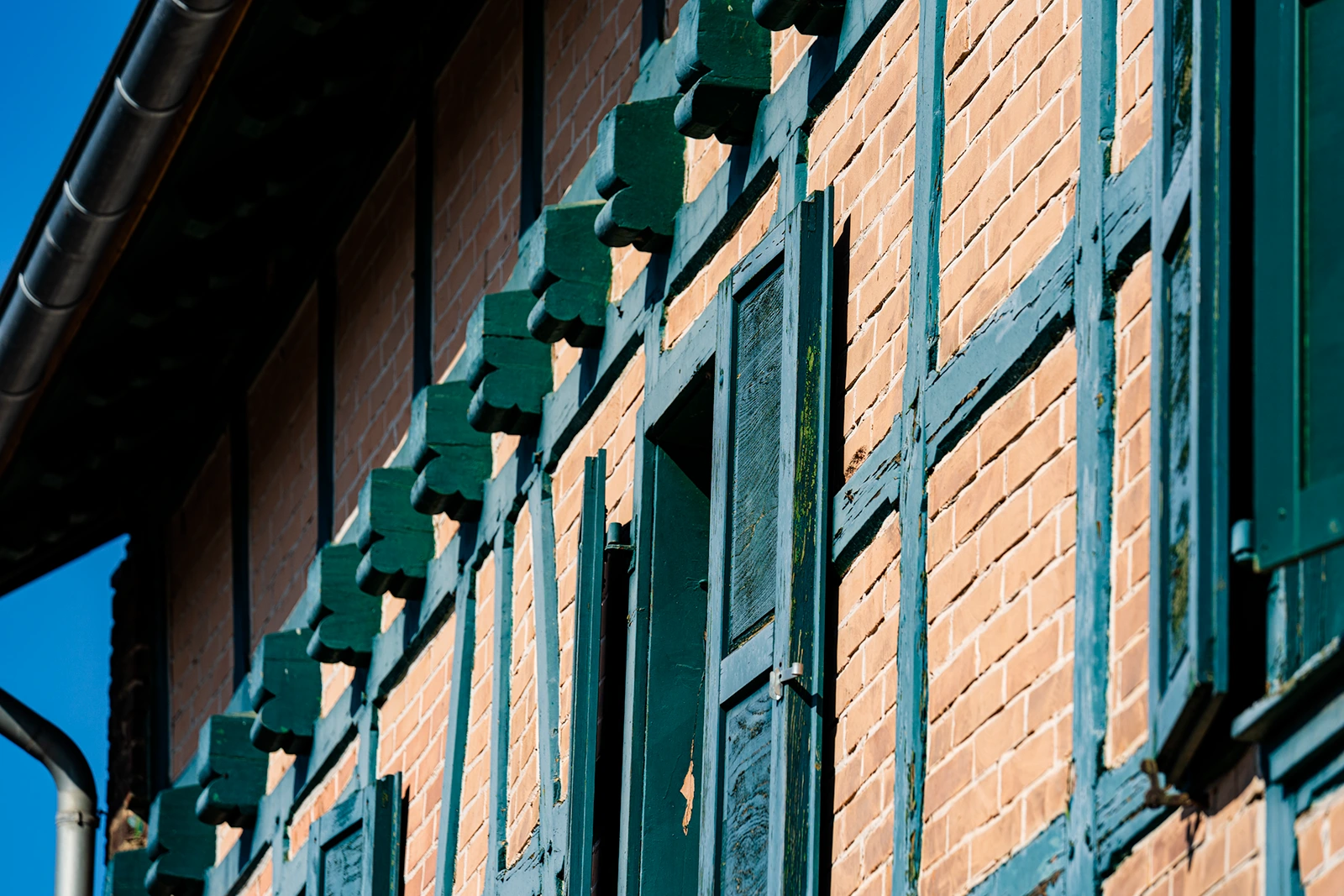 Fachwerk Mühlengebäude