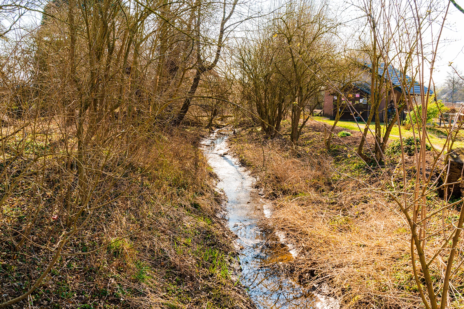 Zulauf zum Wasserrad