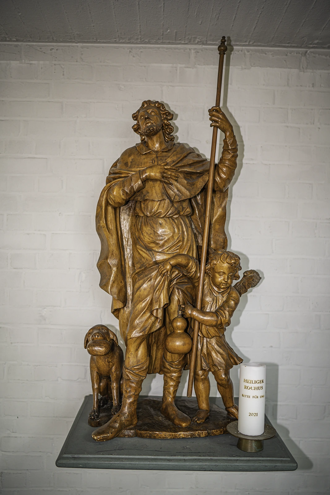 St.-Rochus Statur Namenspatron