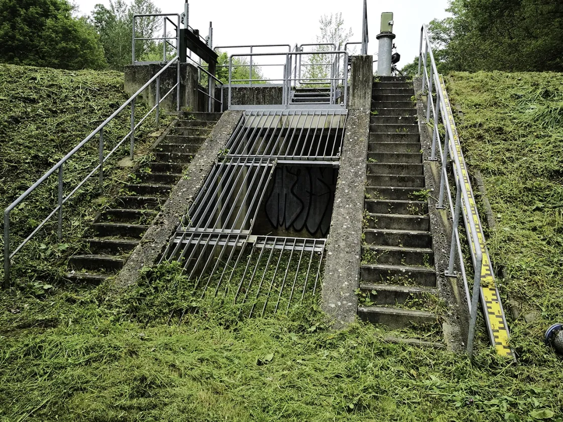Stau- und Ablassbauwerk Götzenkirchen